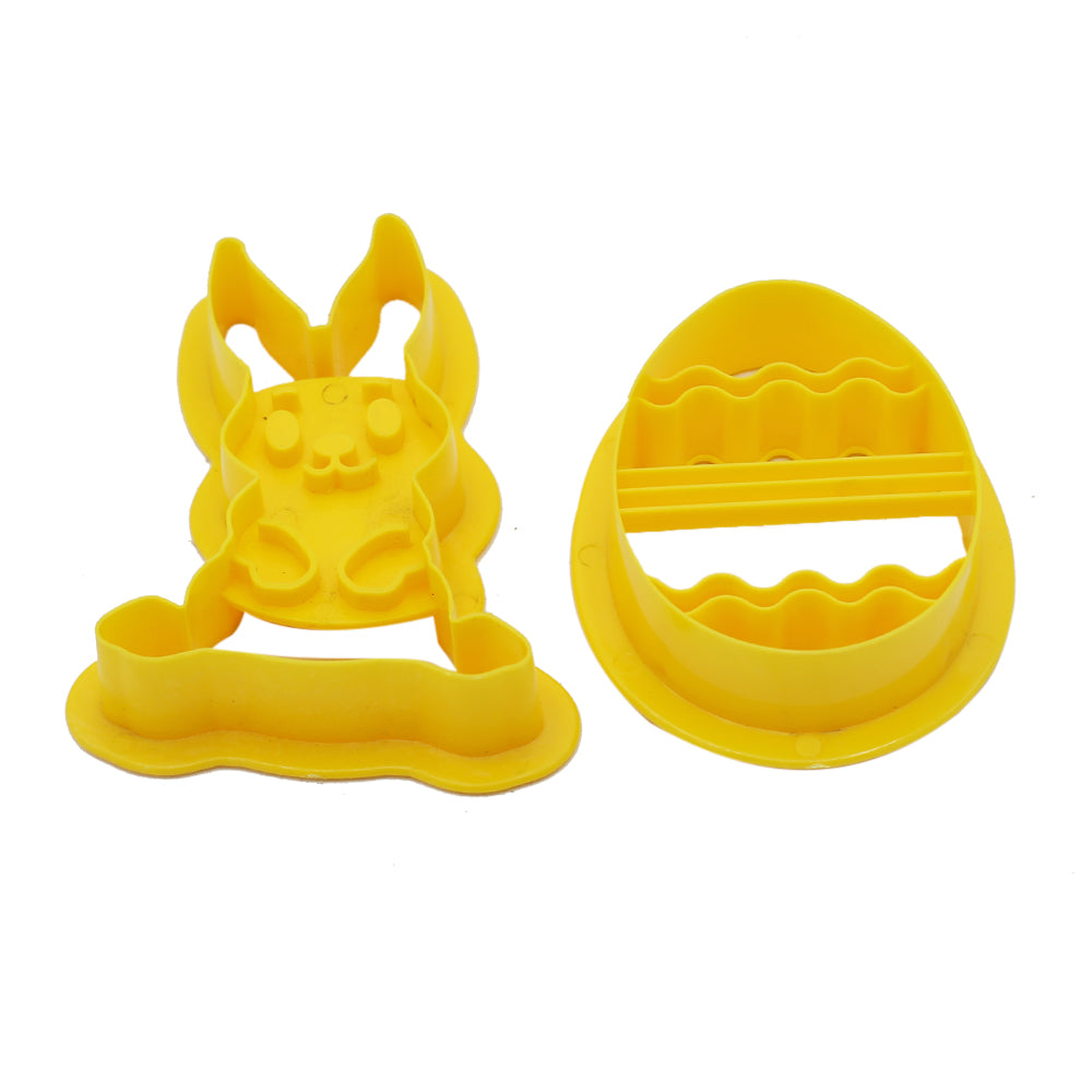 Rabbit And Egg Cookie Cutter 2pcs Set