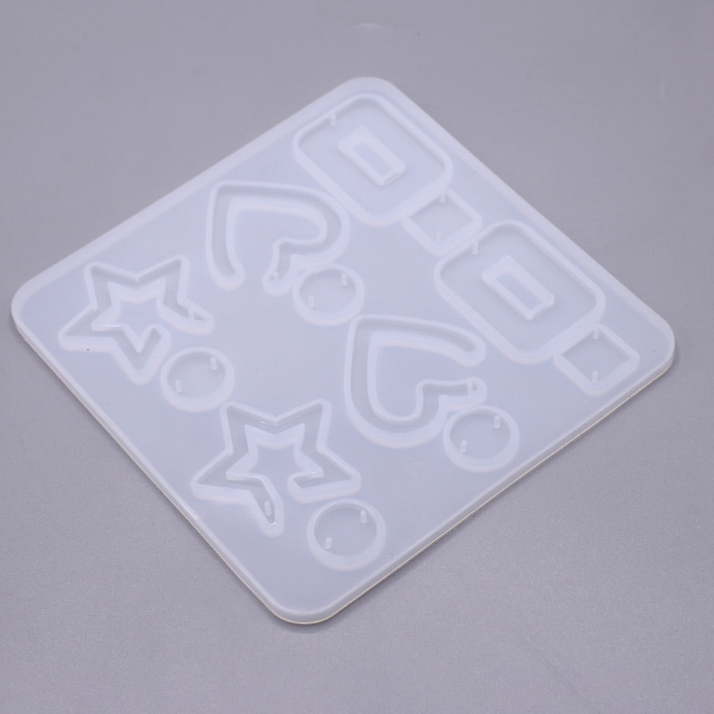 Necklace And Pendant Silicone Chocolate Mold 12 Cavity