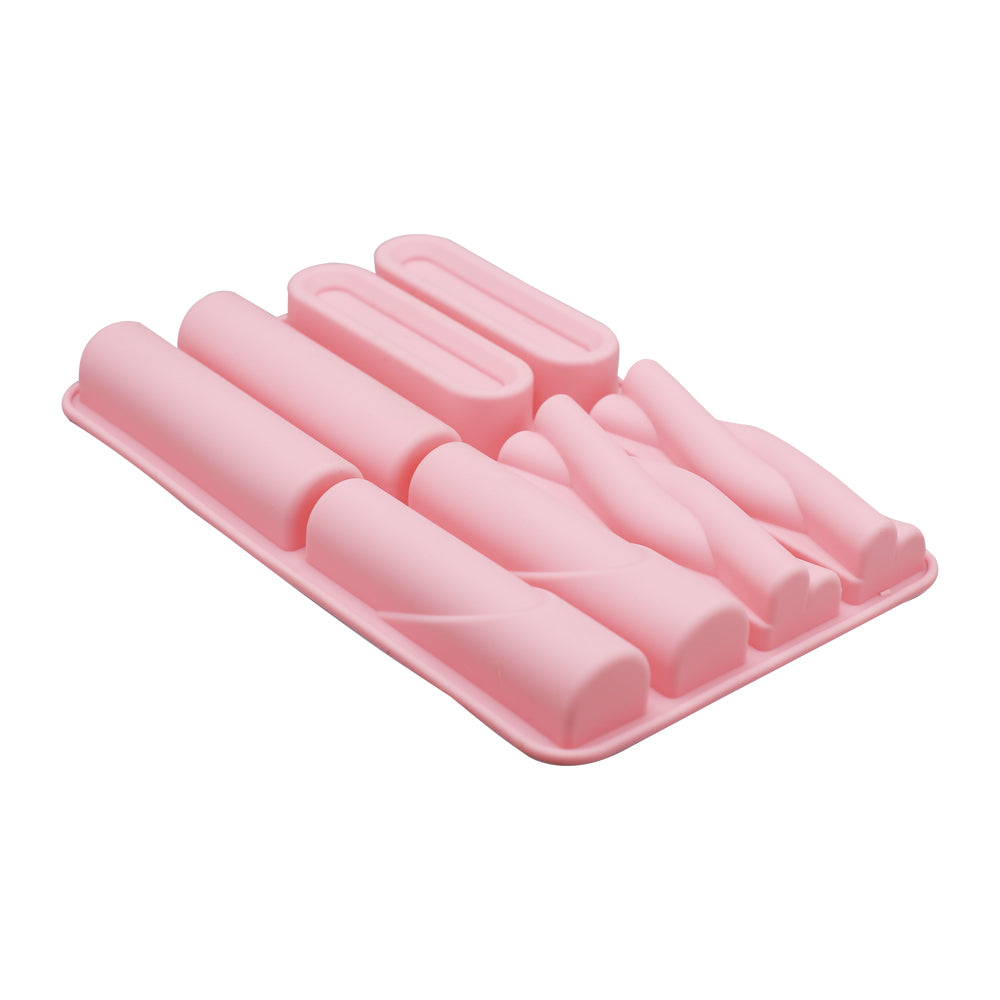 4 Design Bar Silicone Baking Mold 8 Cavity