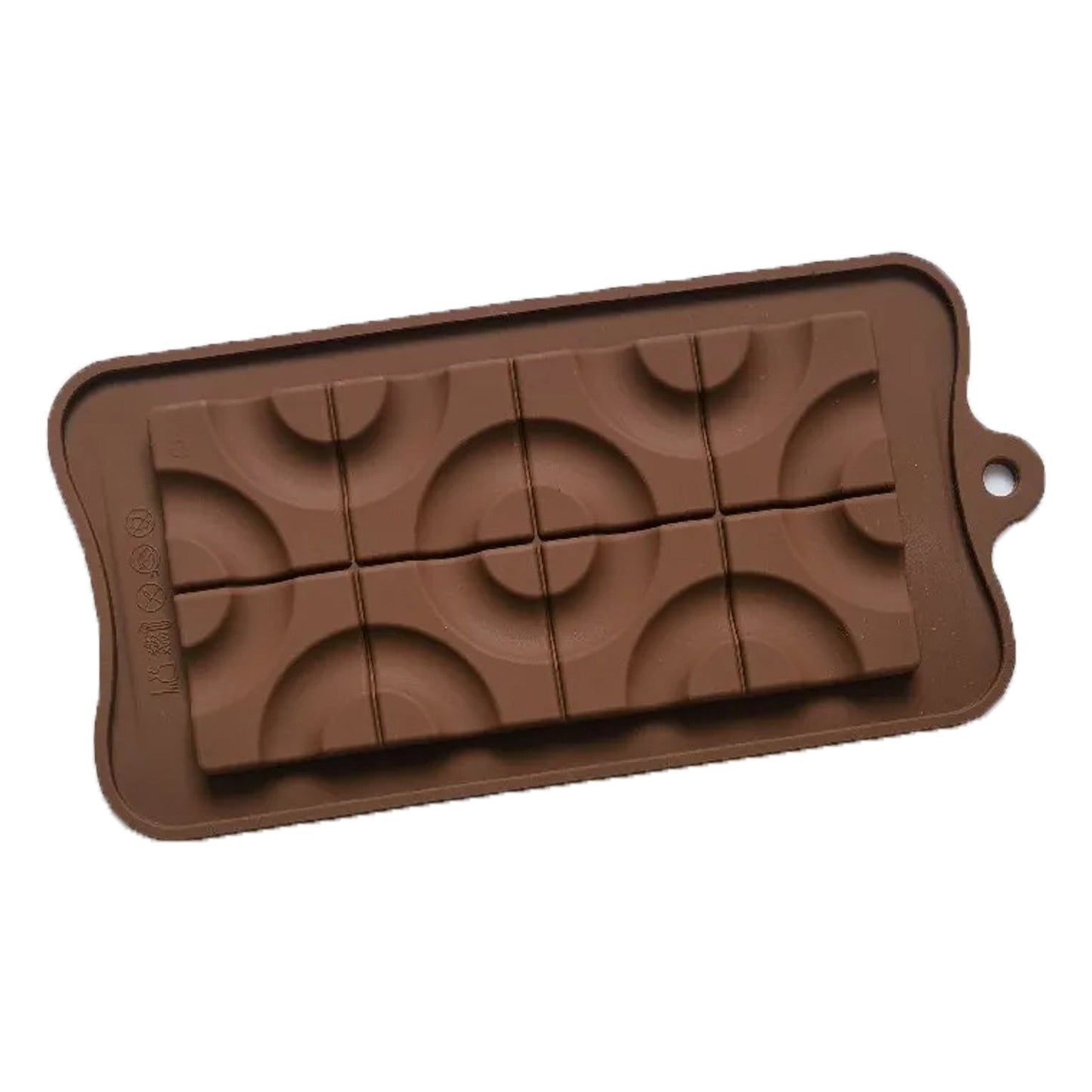 Donuts Design Chocolate Bar Silicone Mold