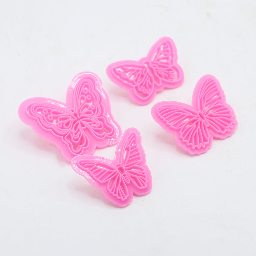 Butterfly Cookie Cutter 4Pcs Set