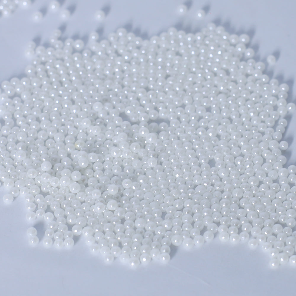 MR Bake Mini White Edible Pearl – 90g Jar