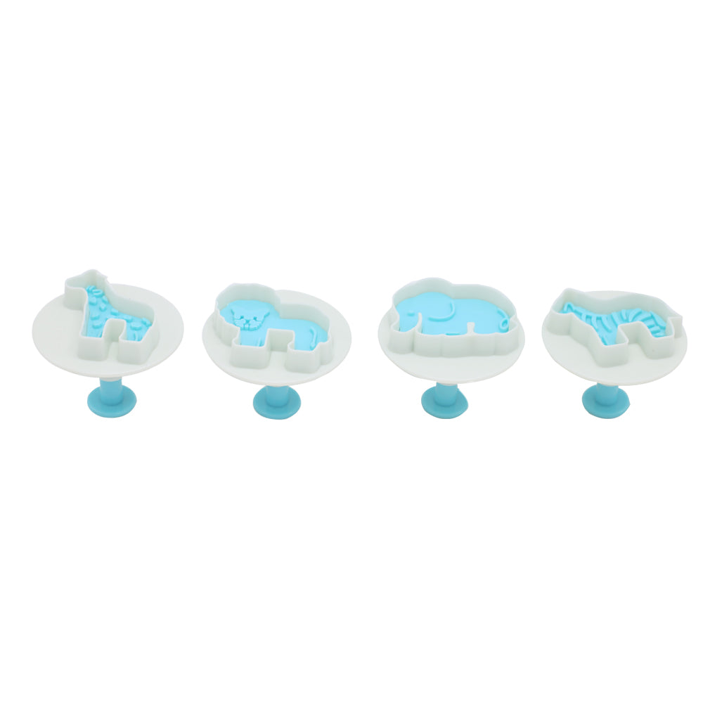 Animal Plunger Cutter 4Pcs Set