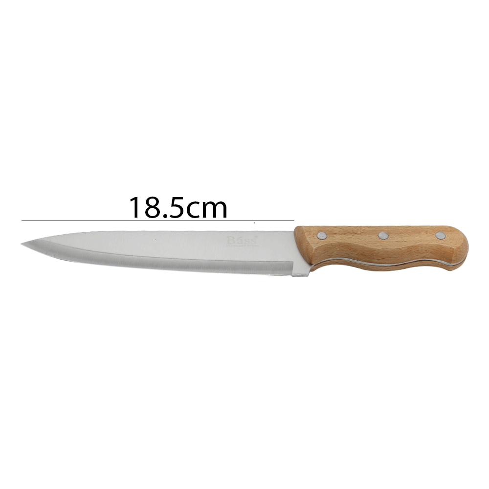 (Bass) Stainless Steel Chef Knife 18.5cm