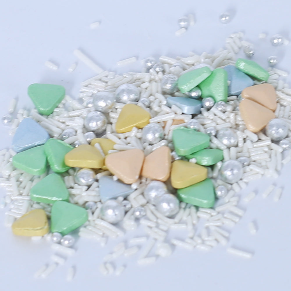 MR Bake Triangle,Pearls Sprinkles - (Multicolor) - MIX Size