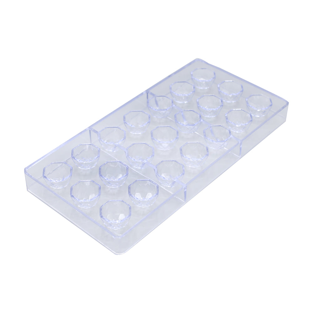 Spiral Ball Acrylic And Chocolate Mold 21 cavity