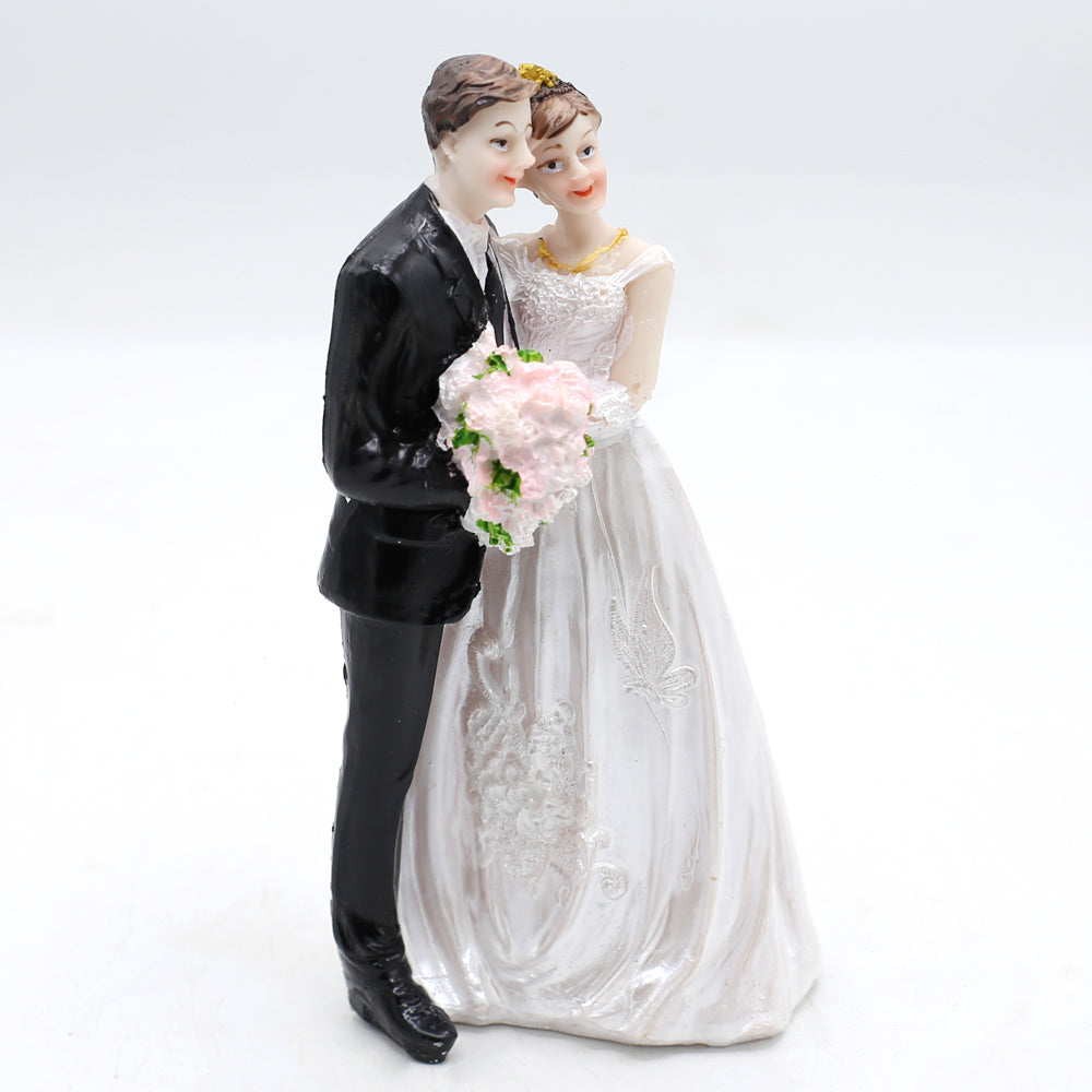 Bride And Groom Wedding Shoot Cake Topper