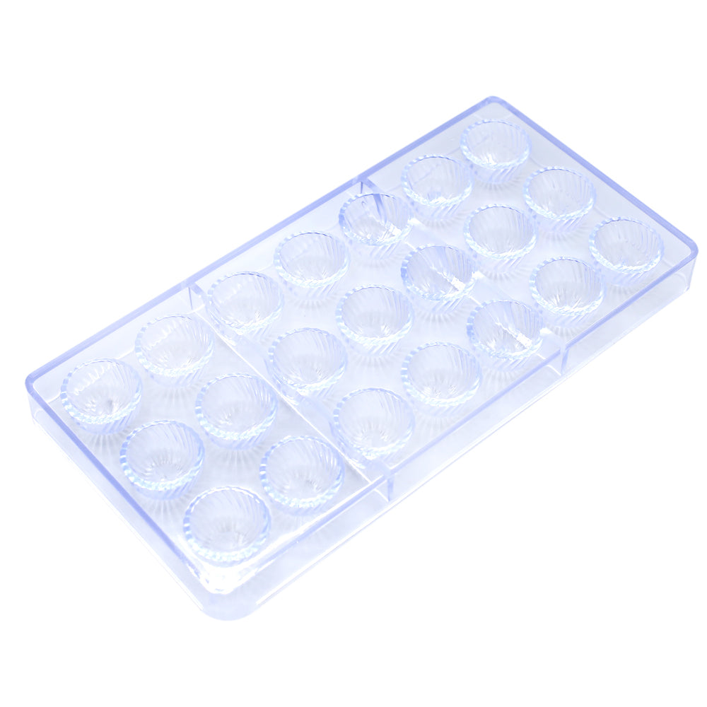 Round Diamond Ball Acrylic Chocolate & Candy Mold 21 Cavity