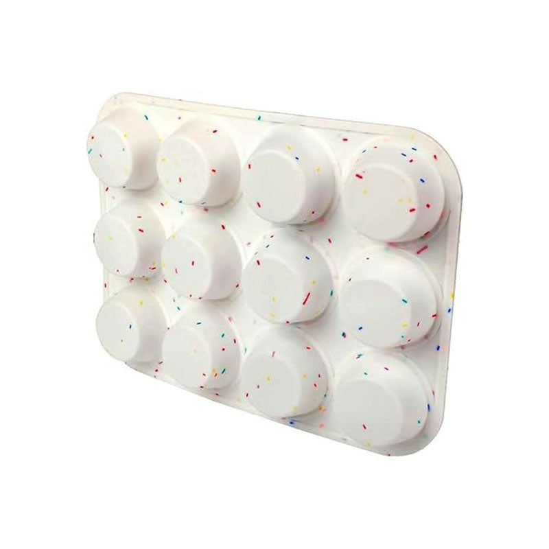 Silicone Cupcake And Muffin Baking Tray 12 Cavity