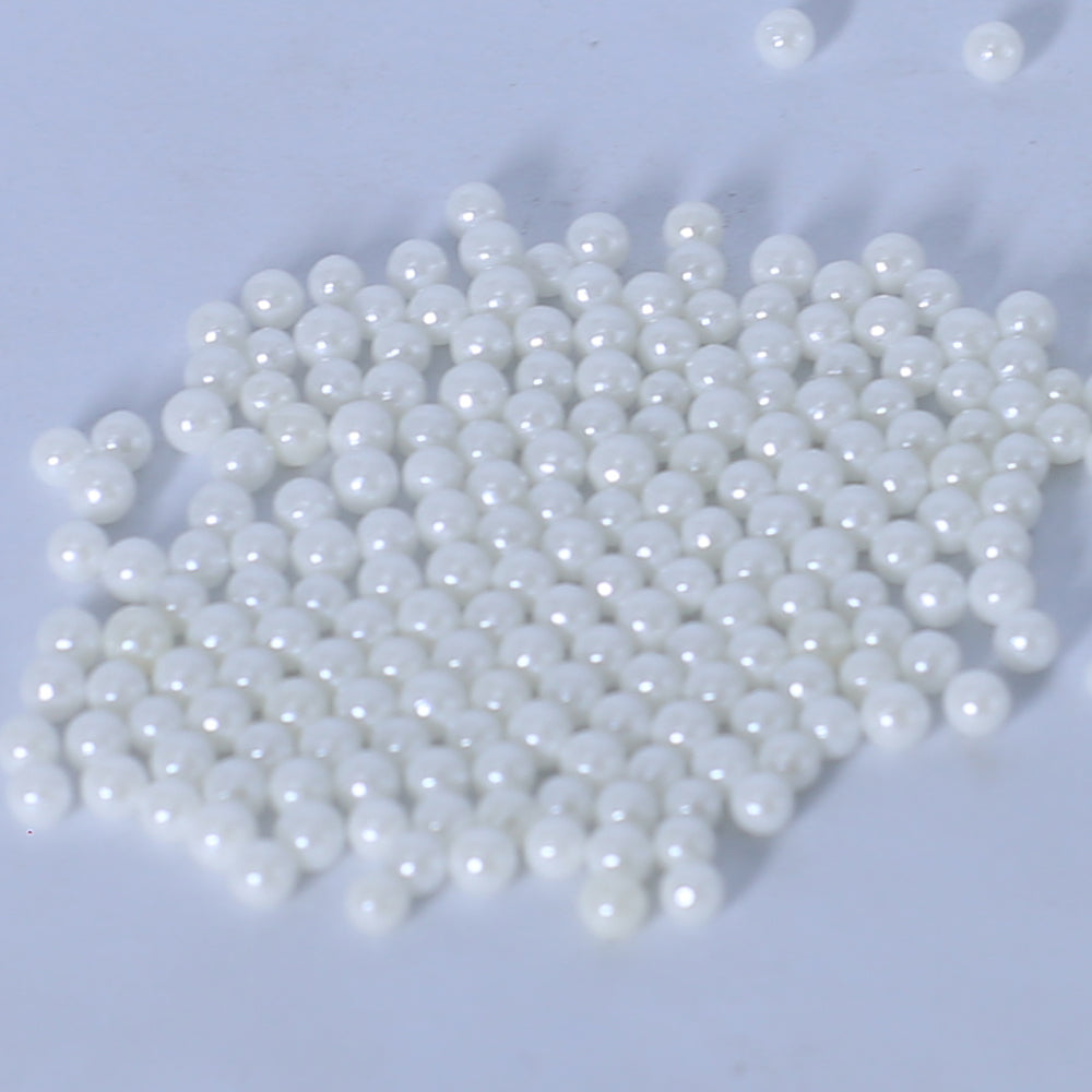 MR Bake Medium White Edible Pearl– 90g Jar