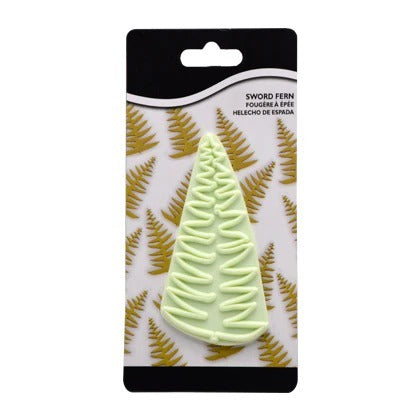 Sword Fern Plant Fondant & Cookie Cutter Plastic