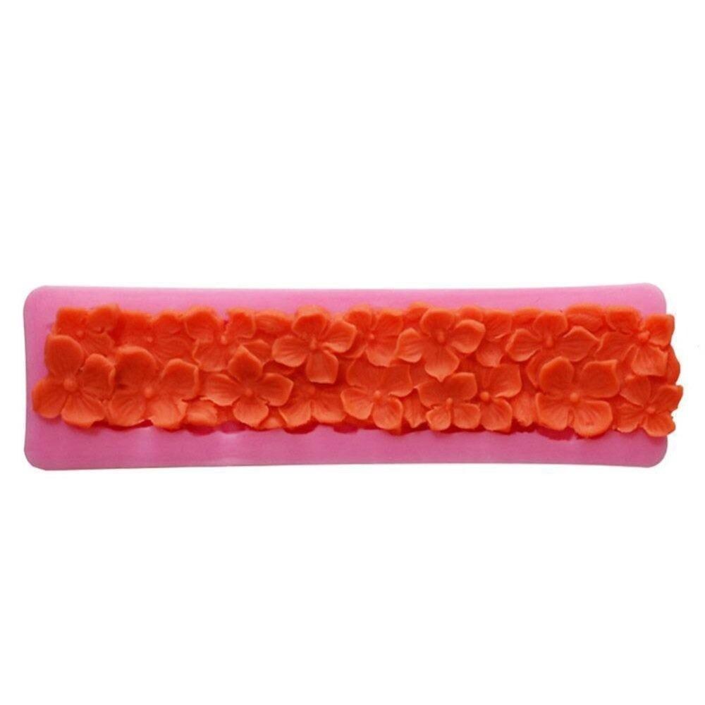 4 Petal Flower Lace Silicone Fondant & Chocolate Mold