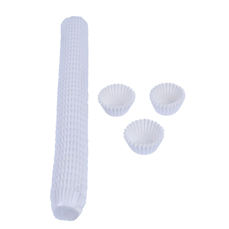 1000 Pcs Mini White Paper Baking Cupcake Muffin Liners & Bonbon Wrappers 3.5cm