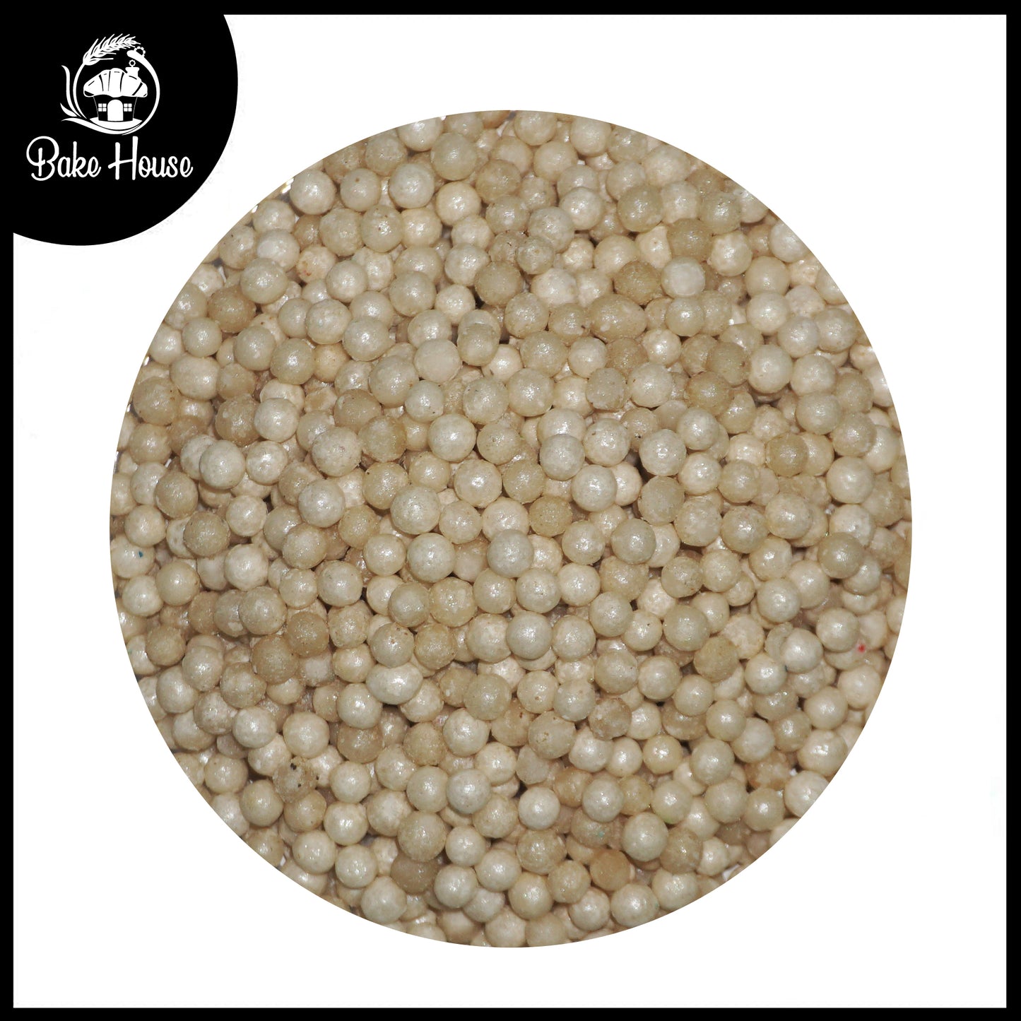 Bake House Pearl Beige Edible Sprinkles