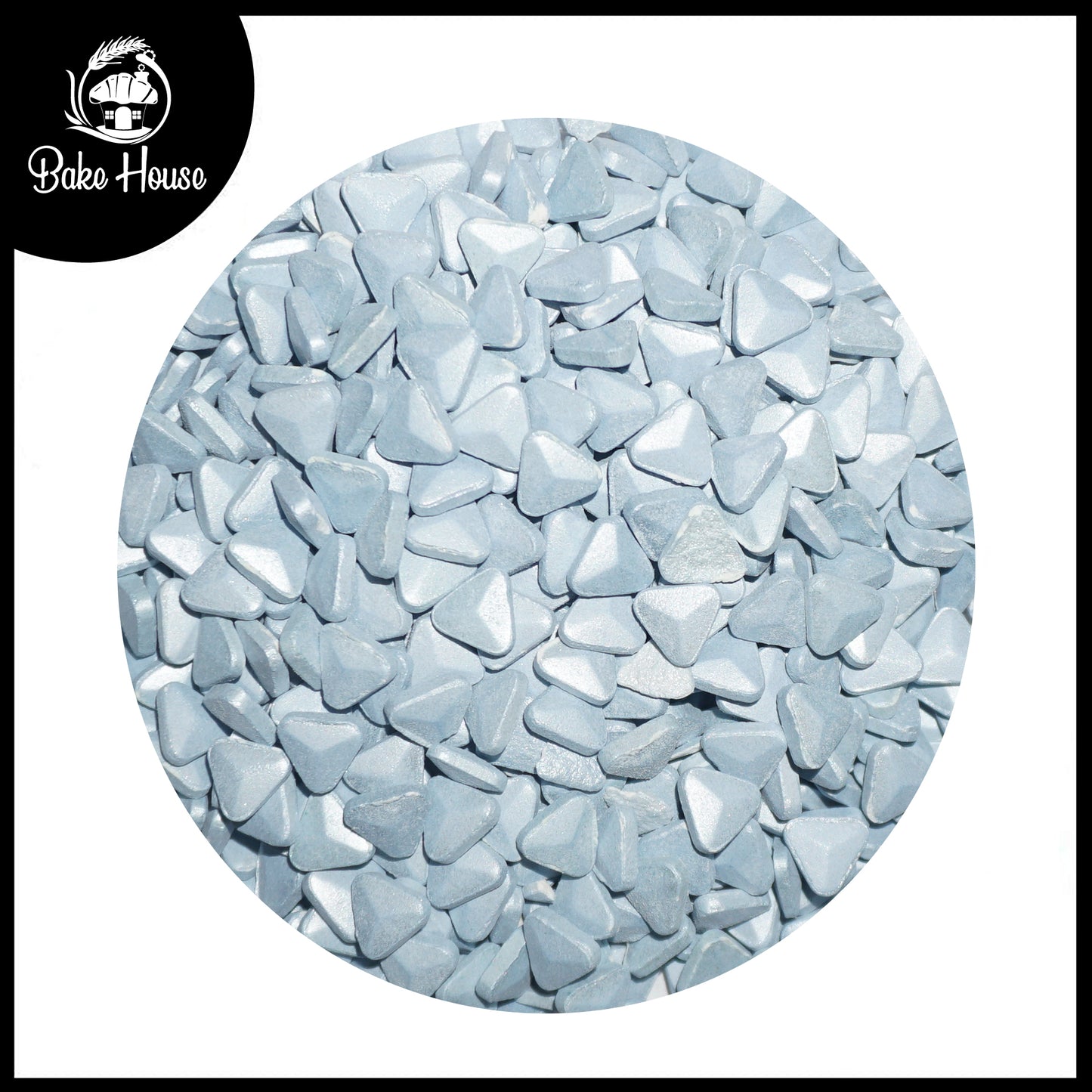 Bake House Light Blue Triangle Edible Sprinkles