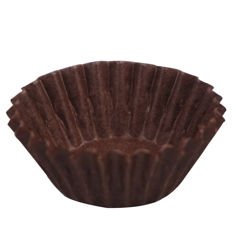 Brown 1000 Pcs Paper Baking Cupcake Muffin Liners, Wrappers 5.5cm