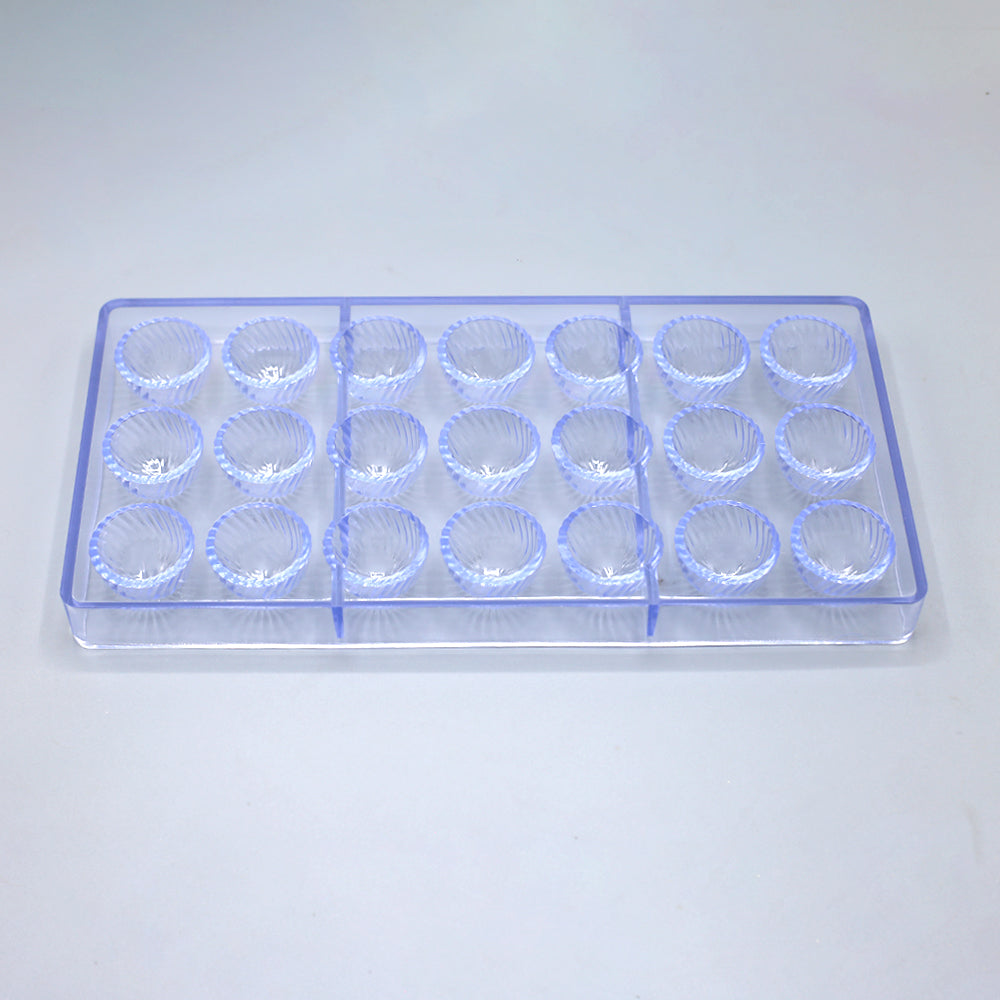 Round Diamond Ball Acrylic Chocolate & Candy Mold 21 Cavity
