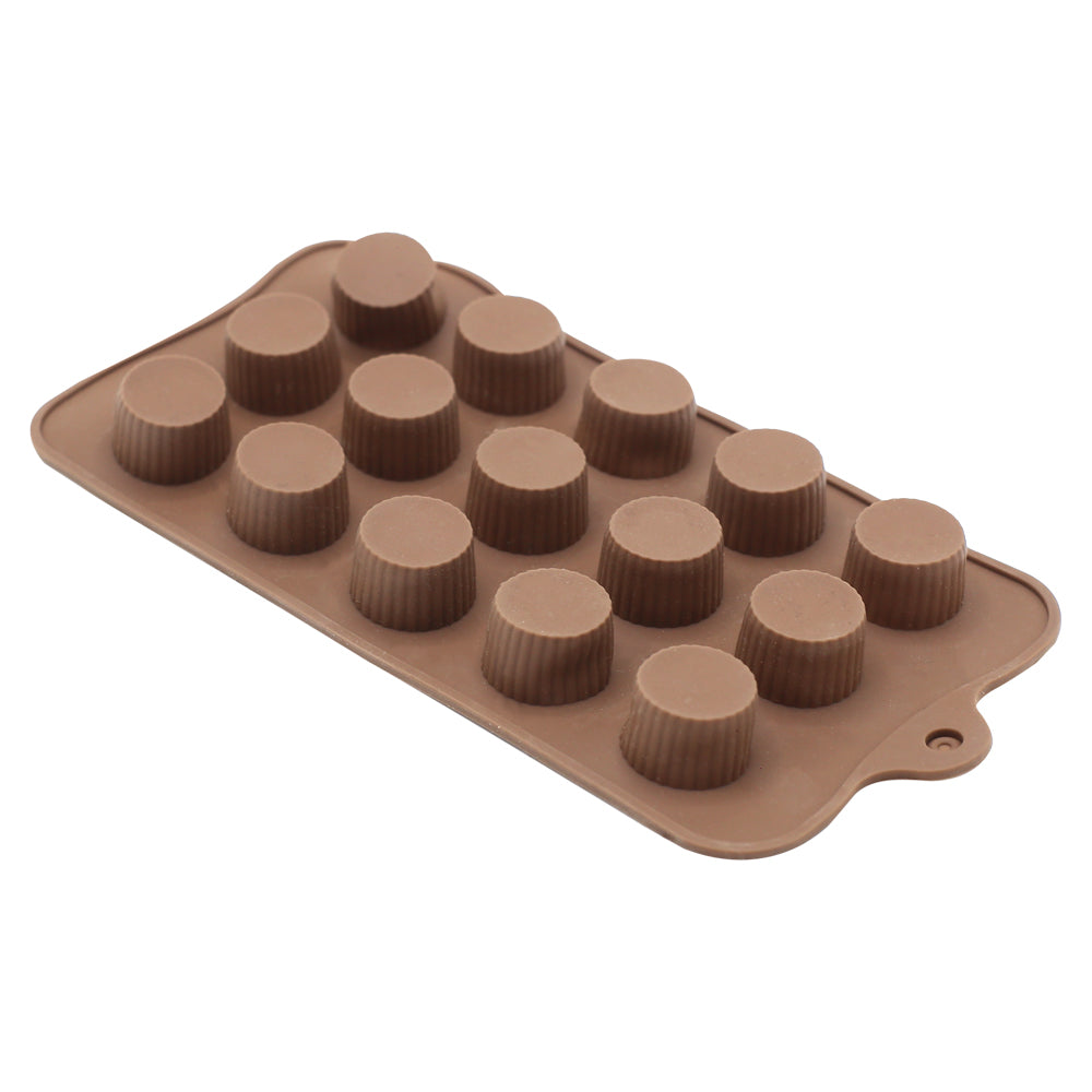 Mini CupCake Design Chocolate Mold 15 Cavity