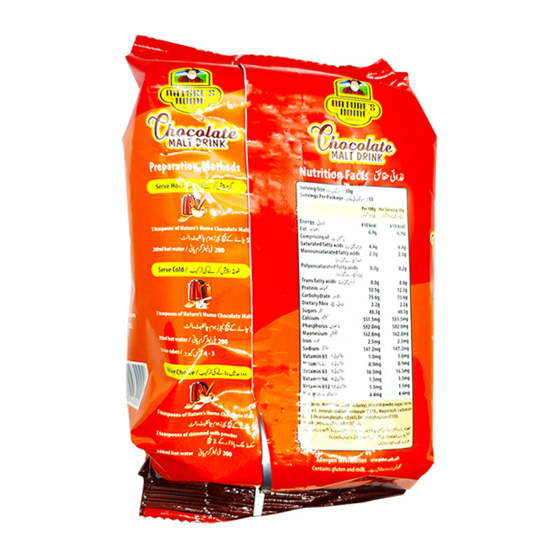 Nature's Home Chocolate Malt Drink 400g