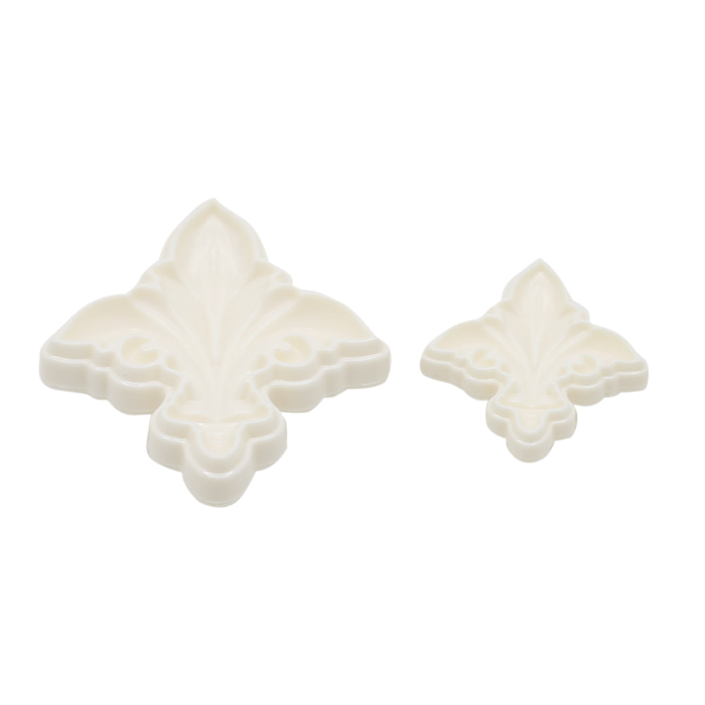Fleur De Lys Cookie Cutter 2Pcs Set