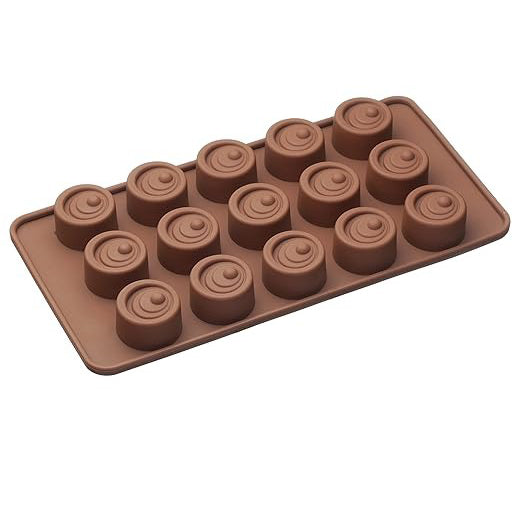 Vertigo Silicone Chocolate Mold 15 Cavity