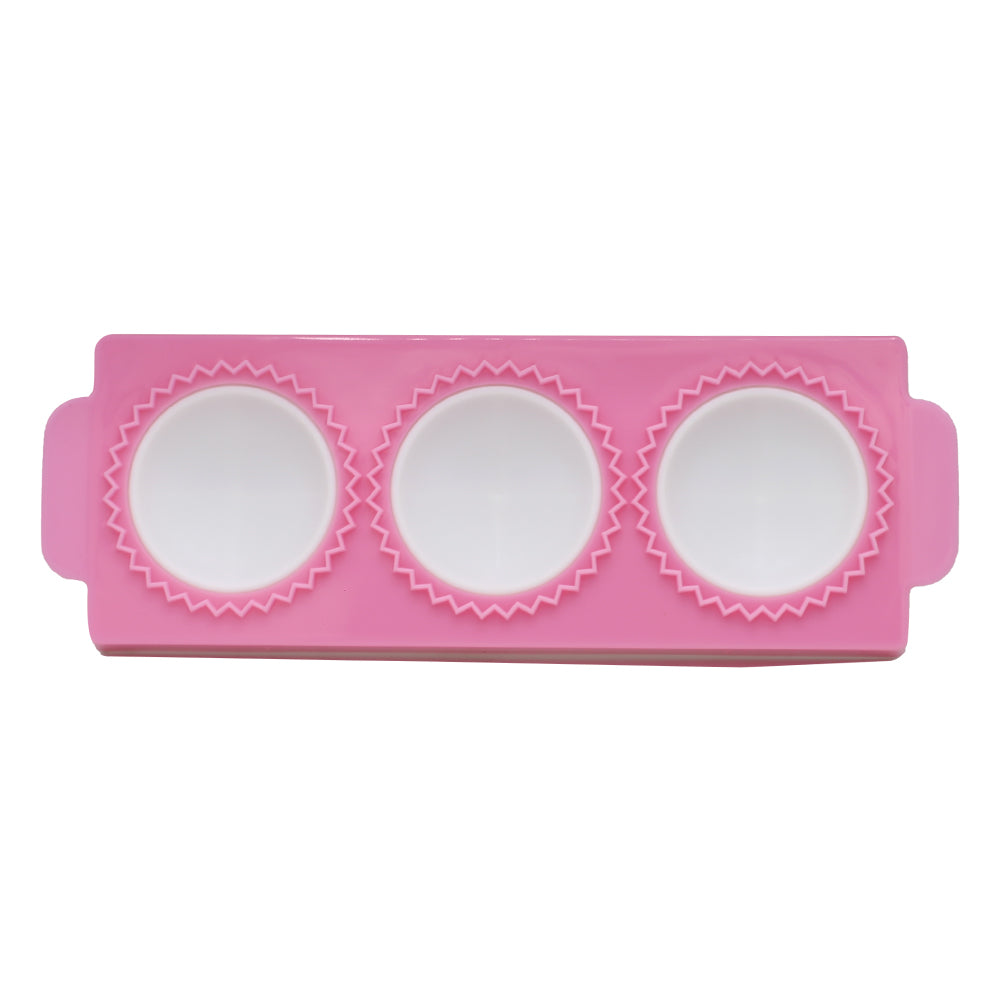 Fliya Round Cutter And Stamp 3 Cavity