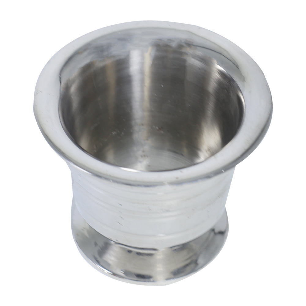Bahoo Stainless Steel Mortar & Pestle Set Design 03, Size 02