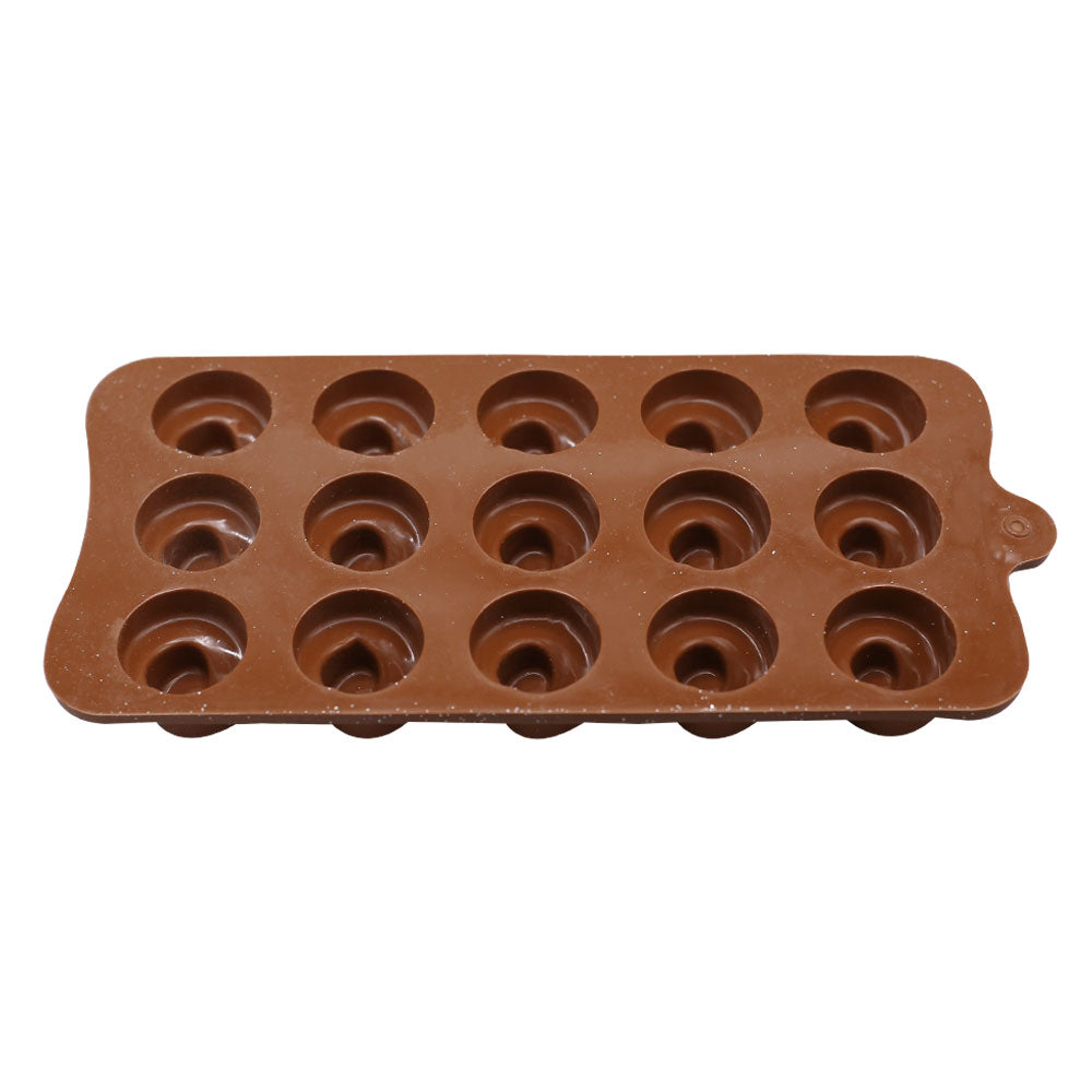 IceCream Topping Silicone Chocolate Mold 15 Cavity