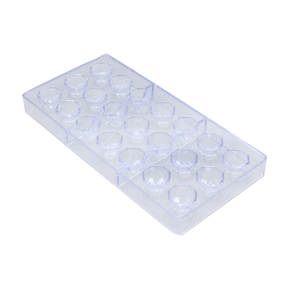 Spiral Ball Acrylic And Chocolate Mold 21 cavity