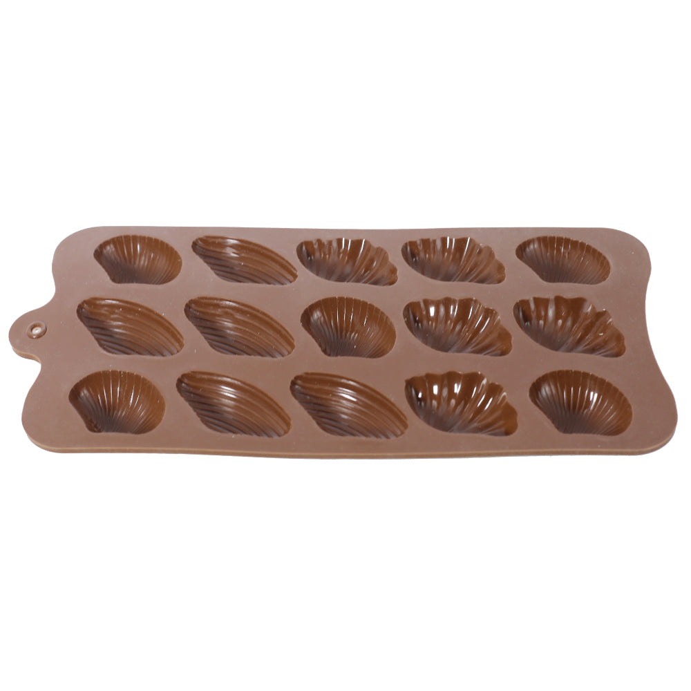 3 Design Shell Silicone Chocolate Mold 15 Cavity