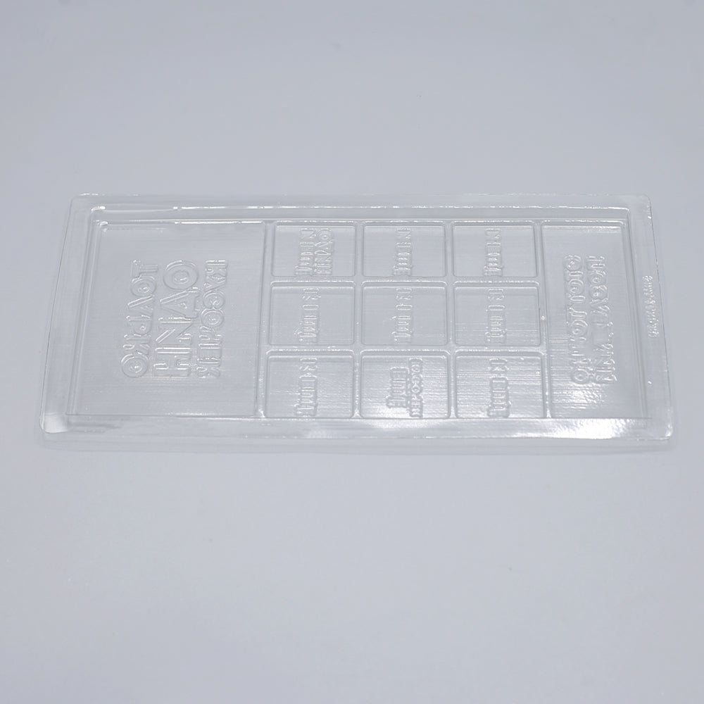 Mix Shapes Acrylic And Chocolate Mold 11 Cavity