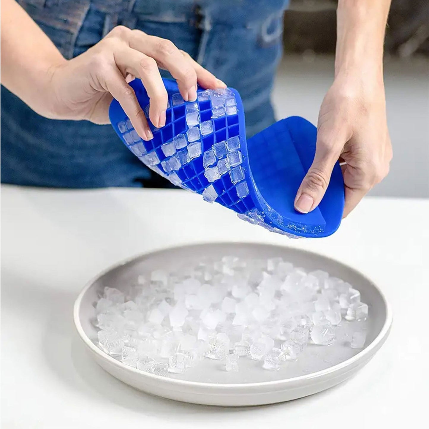 Mini Silicone Ice Cube Tray 160 Cavity