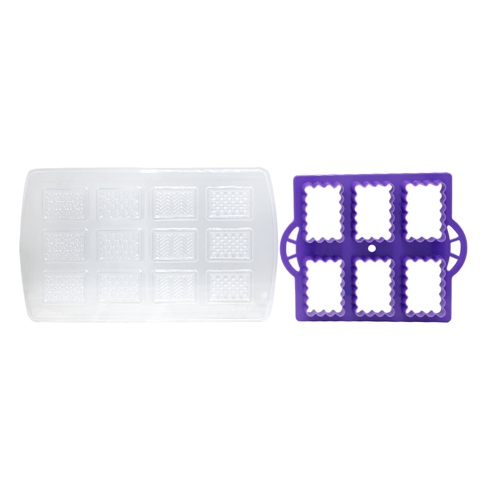 Rectangle Cookie And Biscuit Cutter 6Pcs Set