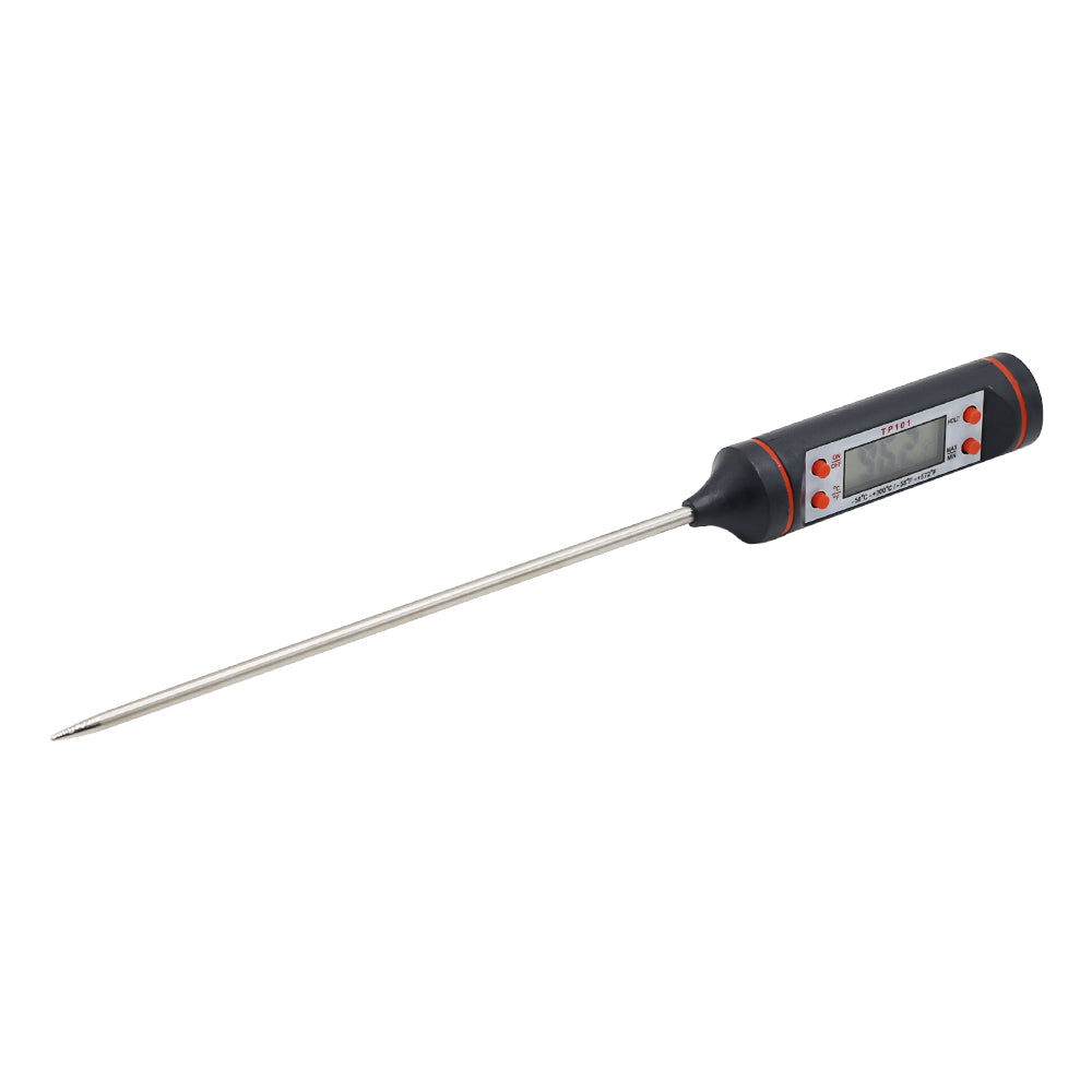 Digital Food Kitchen Thermometer with Plastic Box (TP-101)