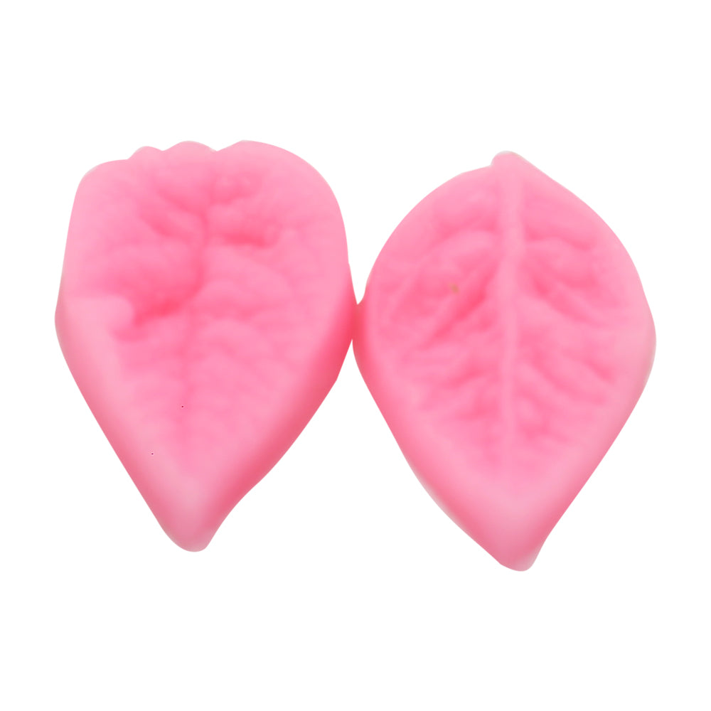 Mini Leaves Silicone Fondant Mold 2 Pcs Set