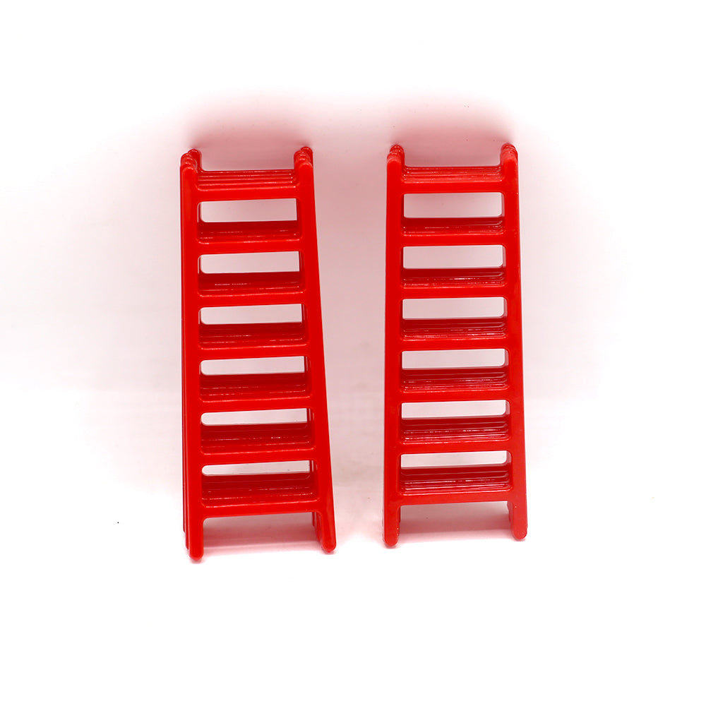 Mini Red Ladder Cake Plastic 10pcs Set