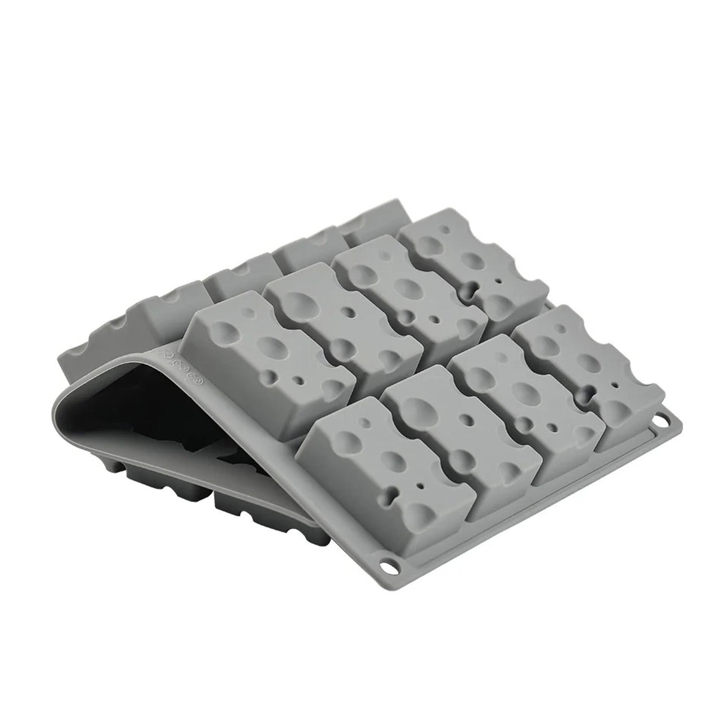 Mini Cheese Blocks Shape Silicone Mold 20 cavity
