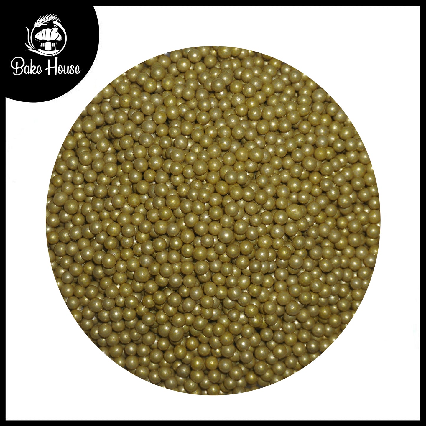 Bake House Antique Gold Pearl Sprinkles