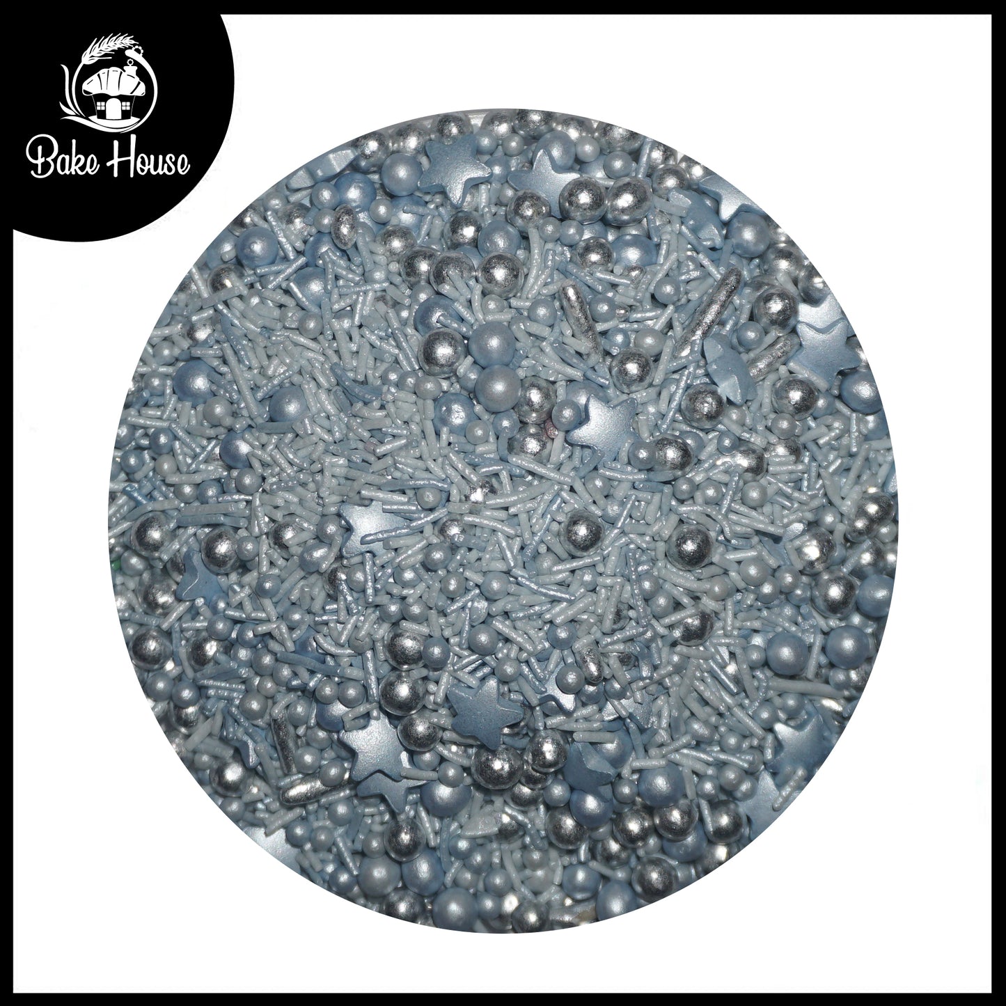 Bake House Galaxy Silver Mix Sprinkles