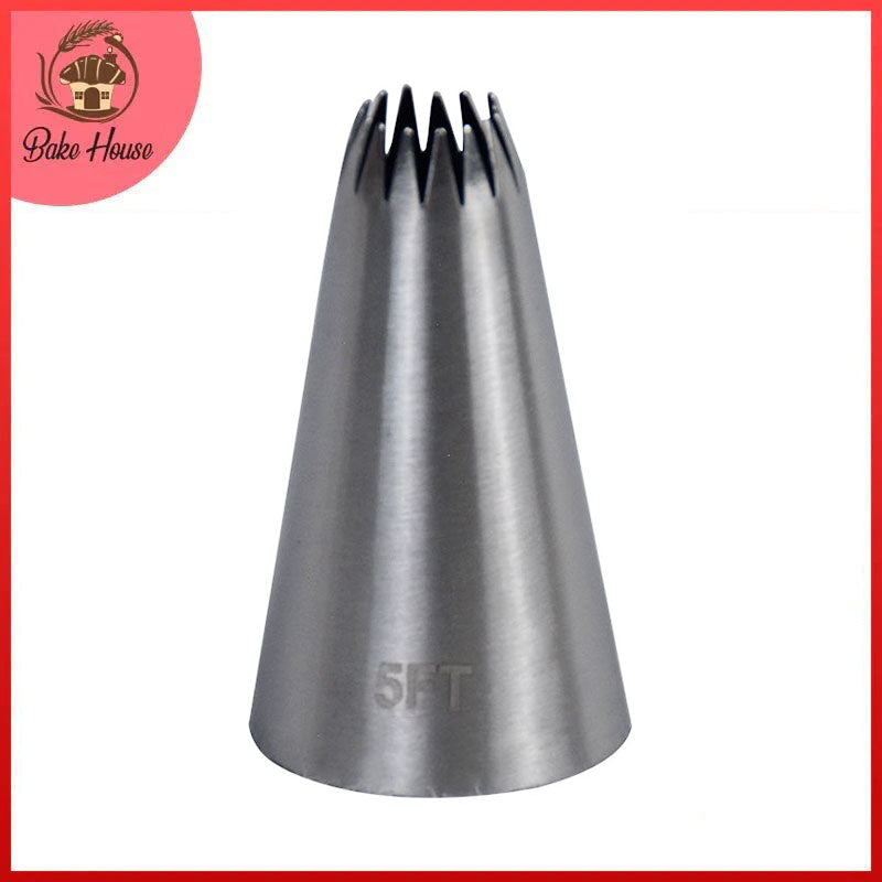 5FT Icing & Cookie Nozzle Stainless Steel Bake House The Baking