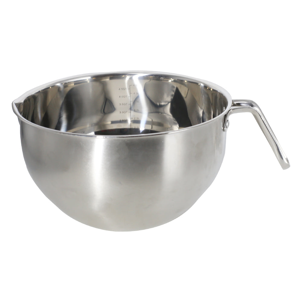 Stainless Steel Mixing Bowl With Handle 4.5L