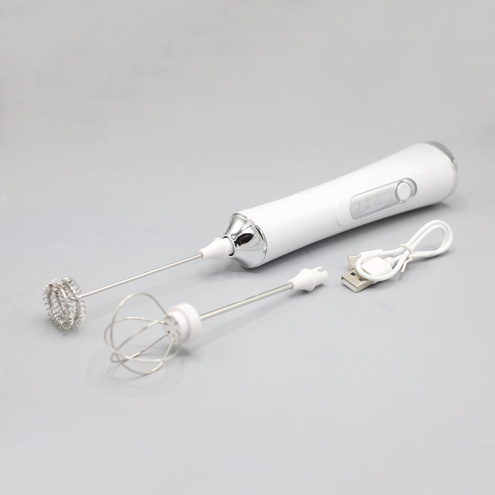 Wireless Electric Milk Frother + Egg Beater