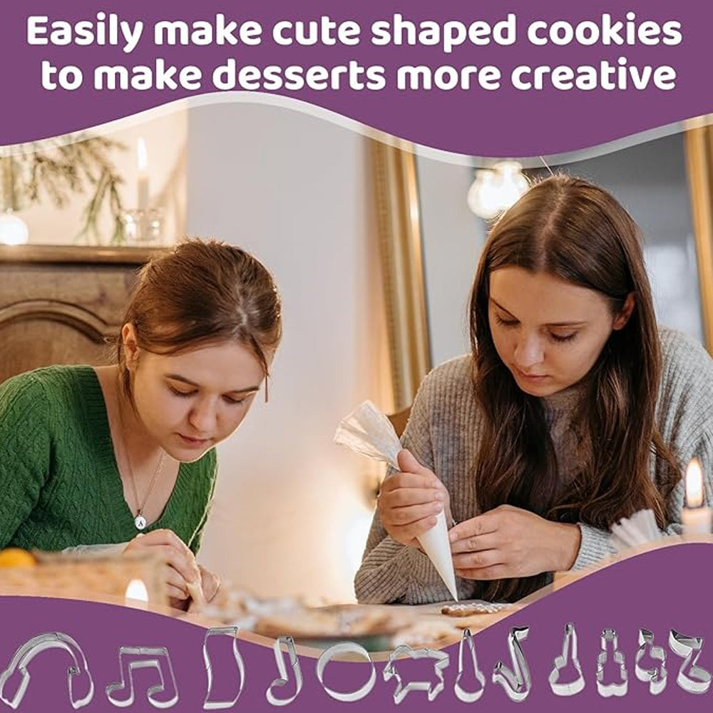 Music Cookie cutter 12Pcs Set