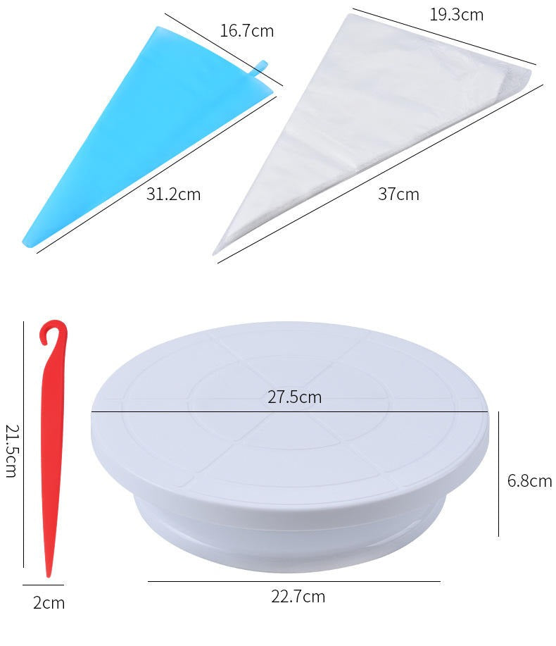 Cake Decorating & Baking Deal 66-Pieces Set