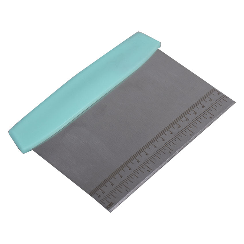 6 Inch Dough Scraper Stainless Steel Plastic Handle