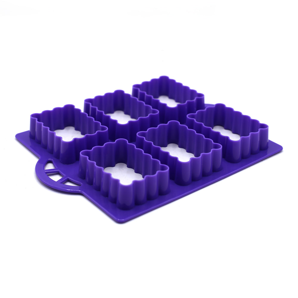 Rectangle Cookie And Biscuit Cutter 6Pcs Set