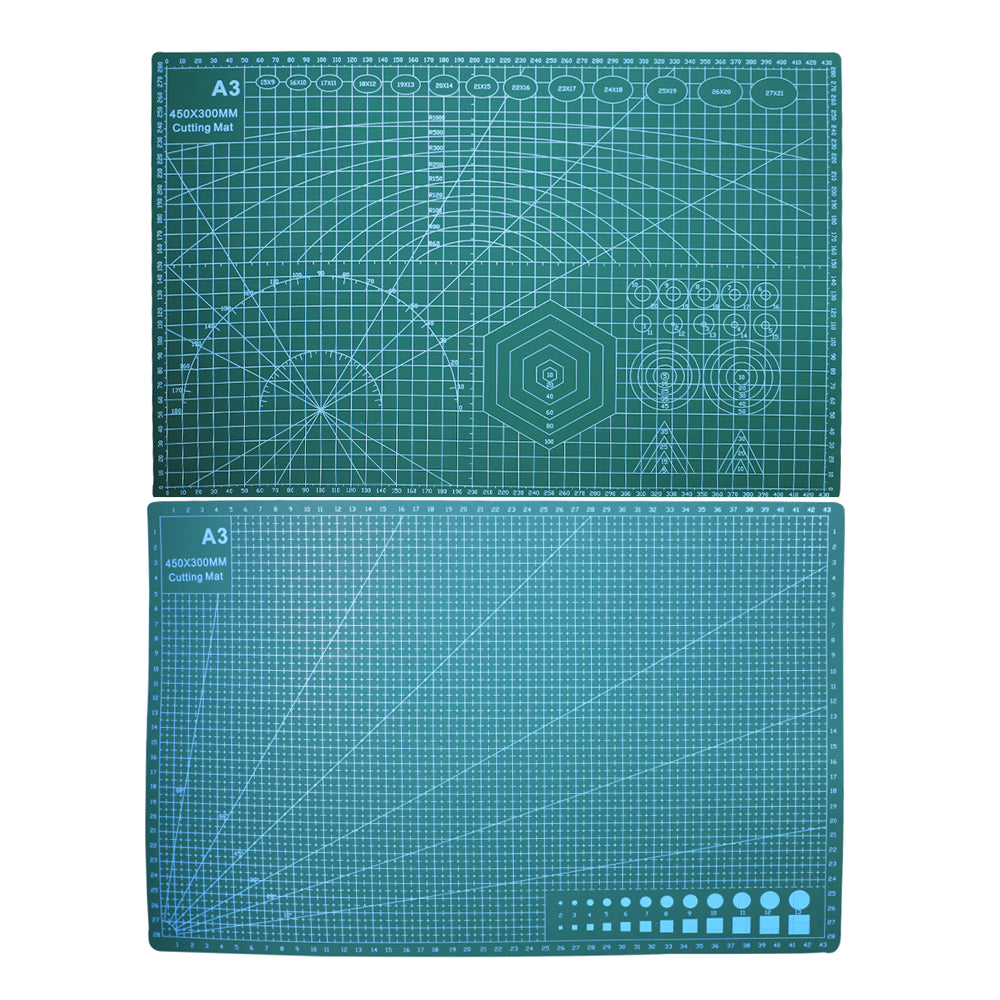 Flexible Cutting Mat Double Sided A3 Size (450x300mm)