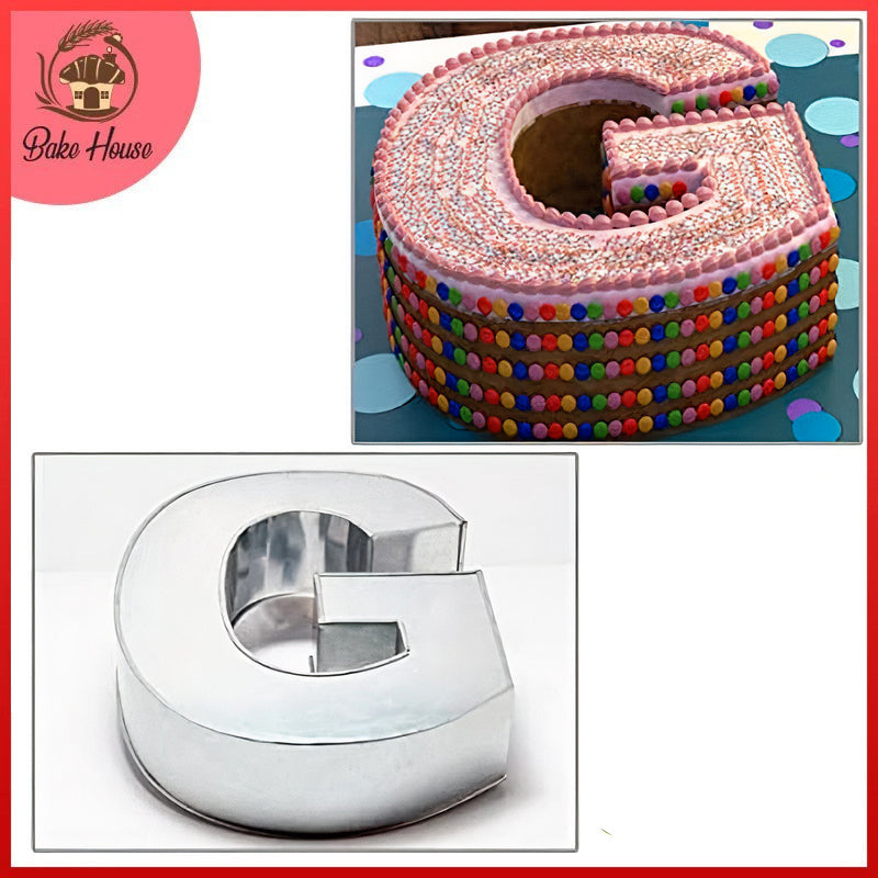 Alphabet Letter G Steel Cake Baking Mold