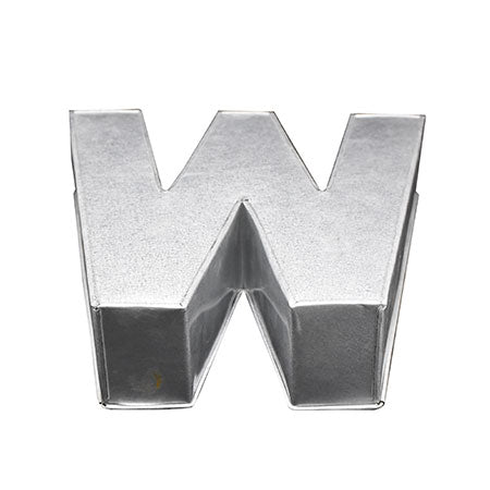 Alphabet Letter W Steel Cake Baking Mold