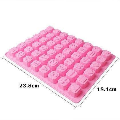Alphabet Number & Symbols Silicone Mold